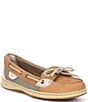 Color:Linen - Image 1 - Angelfish Leather Boat Shoes
