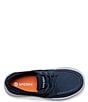 Color:Navy - Image 5 - Boys' Bowfin Leather Lace-Up Boat Shoes (Youth)