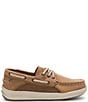 Color:Dark Tan - Image 2 - Boys' Gamefish Leather Boat Shoes (Youth)