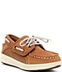 Color:Dark Tan - Image 1 - Boys' Gamefish Jr Boat Shoes (Infant)