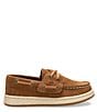 Color:Brown - Image 2 - Boys' Sperry Cup II Leather Jr Boat Shoes (Infant)