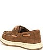 Color:Brown - Image 3 - Boys' Sperry Cup II Leather Jr Boat Shoes (Toddler)