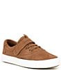 Color:Tan - Image 1 - Boys' Spinnaker Jr Leather Washable Sneakers (Toddler)