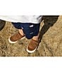 Color:Tan - Image 6 - Boys' Spinnaker Jr Leather Washable Sneakers (Toddler)