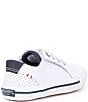 Color:White - Image 2 - Kids' Striper II Junior Leather Sneakers (Infant)