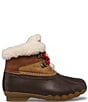 Color:Tan - Image 2 - Girls' Alpine Saltwater Faux Shearling Cold Weather Duck Boots (Toddler)