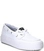 Color:White - Image 1 - Girls' Bahama Platform Sneakers (Youth)