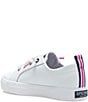 Color:White - Image 3 - Girls' Crest Vibe Leather Sneakers (Youth)