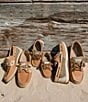 Color:Linen/Oat - Image 6 - Girls' Songfish Boat Shoes (Youth)