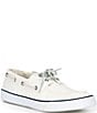 Color:White - Image 1 - Men's Bahama II Lace-Up Traction Boat Sneakers