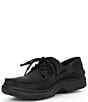 Color:Black Out - Image 4 - Men's Billfish 3-Eye Leather Boat Shoes