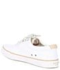 Color:White - Image 3 - Men's Striper II SeaCycled Twill Sneakers