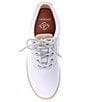 Color:White - Image 5 - Men's Striper II SeaCycled Twill Sneakers