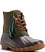 Sperry Saltwater Lace Up Waterproof Duck Booties - Image 1