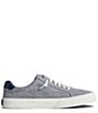 Color:Navy - Image 2 - Seacycled Bermuda LTT Chambray Slip-On Sneakers