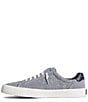 Color:Navy - Image 4 - Seacycled Bermuda LTT Chambray Slip-On Sneakers