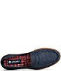 Color:Navy - Image 4 - Seaport Penny Perforated Suede Loafers