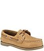 Color:Sahara - Image 1 - Kids' Authentic Original Leather Boat Shoes (Youth)