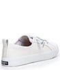 Color:White - Image 2 - Women's Crest Vibe Leather Sneakers