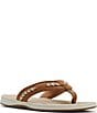 Sperry Women's Seafish 2 Braided Flip Flops - Image 1