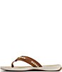 Sperry Women's Seafish 2 Braided Flip Flops - Image 4