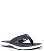 Sperry Women's Seafish 3 Perforated Nubuck Flip Flops - Image 1