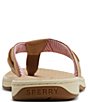 Sperry Women's Seafish Leather Flip Flops - Image 3