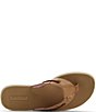 Sperry Women's Seafish Leather Flip Flops - Image 5