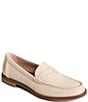 Color:Ivory - Image 1 - Women's Seaport Penny Leather Loafers