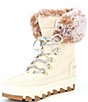 Color:Ivory - Image 4 - Women's Torrent Waterproof Suede Lace-Up Cold Weather Boots