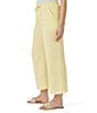 Splendid Adele Drawstring Gauze Cropped Relaxed Wide Leg Pants - Image 3