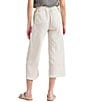 Splendid Adele Drawstring Gauze Cropped Relaxed Wide Leg Pants - Image 3