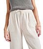 Splendid Adele Drawstring Gauze Cropped Relaxed Wide Leg Pants - Image 5