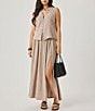 Splendid Adele Gauze V-Neck Sleeveless Top - Image 5