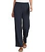 Splendid Adele Linen Blend Palazzo Wide Leg Pants - Image 5