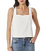Splendid Adele Linen Blend Square Neck Sleeveless Tank - Image 1