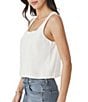 Splendid Adele Linen Blend Square Neck Sleeveless Tank - Image 3