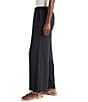 Splendid Angie Crop Palazzo Pants, Color:Black - Image 3