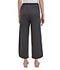 Splendid Angie Linen Blend Cropped Wide Leg Pants, Color:Lead - Image 2
