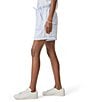 Splendid Angie Indigo Drawstring Shorts, Color:Bleached Indigo - Image 3