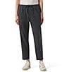 Splendid Angie Straight Leg Drawstring Pants, Color:Lead - Image 1