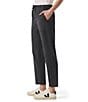 Splendid Angie Straight Leg Drawstring Pants, Color:Lead - Image 3