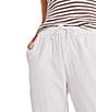 Splendid Angie Straight Leg Drawstring Pants, Color:White - Image 5