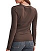 Splendid Bamboo Crew Neck Long Sleeve Tee Shirt - Image 6