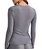 Splendid Bamboo Crew Neck Long Sleeve Tee Shirt - Image 2