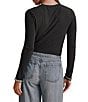 Splendid Bamboo Long Sleeve Polka Dot Tee - Image 2