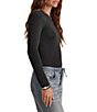 Splendid Bamboo Long Sleeve Polka Dot Tee - Image 3