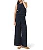Splendid Beckham Crochet Drawstring Relaxed Wide Leg Pants - Image 4