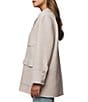Splendid Beth Wool Blend Collared Long Sleeve Jacket, Color:Camel - Image 4