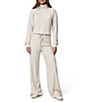 Splendid Cable Knit Lounge Wide Leg Coordinating Pants - Image 4